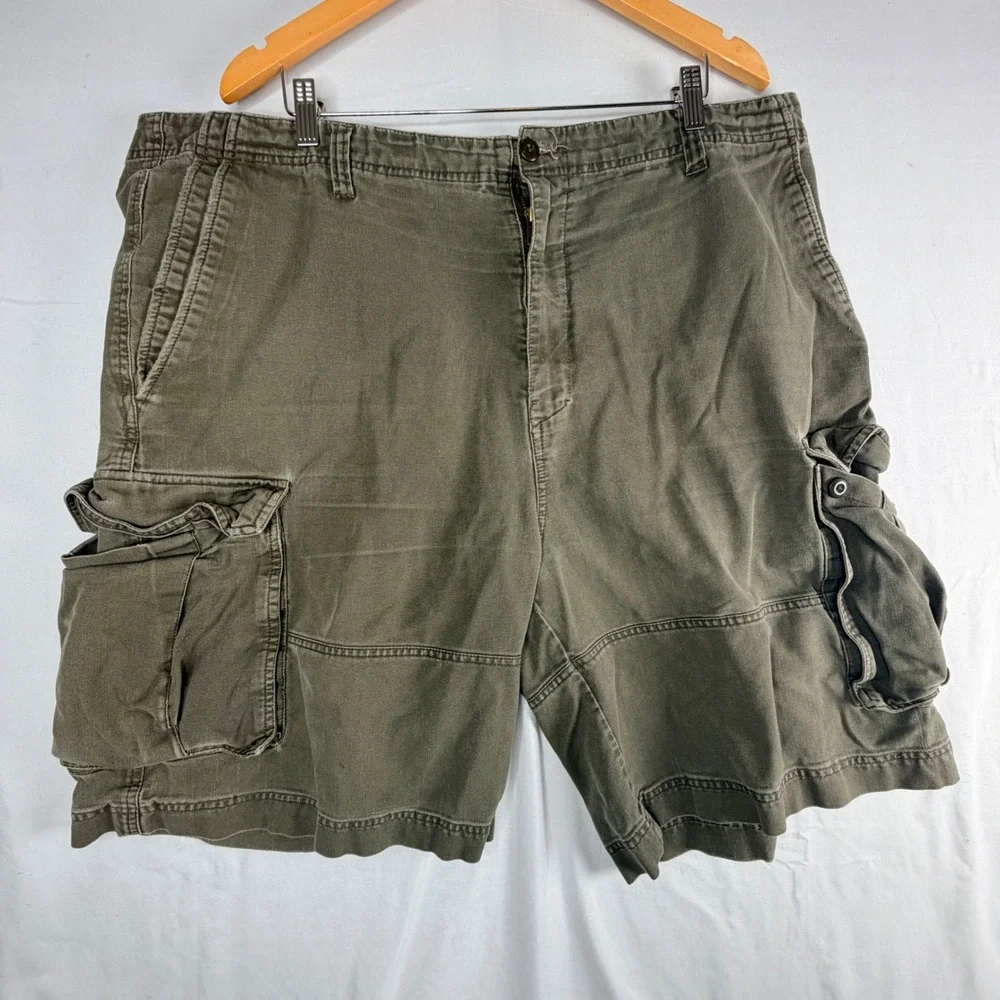 Ocean Pacific Cargo Shorts Size 42 Olive Green Rugged Utility Outdoor Casual